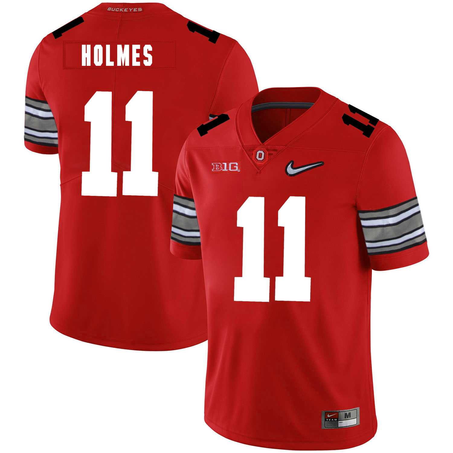 Ohio State Buckeyes 11 Jalyn Holmes Red Diamond Nike Logo College Football Jersey Dzhi,We sell and wholesale Ohio State Buckeyes 11 Jalyn Holmes Red Diamond Nike Logo College Football Jersey Dzhi on line form chian!